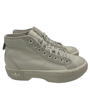 Adidas Originals Nizza Treck Shoes Womens Sneakers Alumina White Size 10